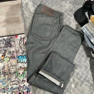 Naked & Famous Wax Denim Weird Guy 31